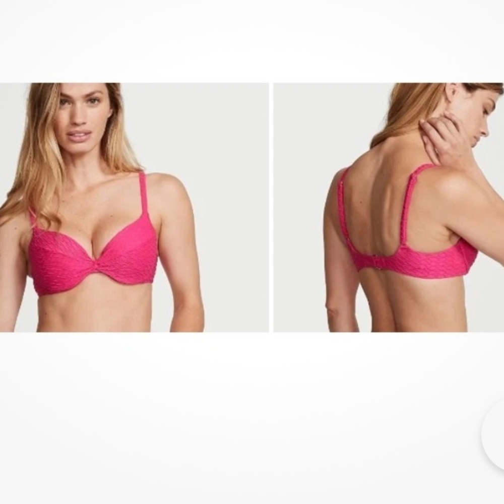 Victoria's Secret Swim 
Twist Push
Up Bikini Top &
High Waisted 
Bikini Bottoms - Picture 6 of 10